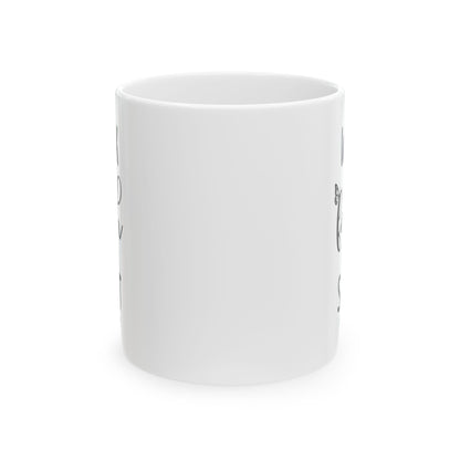 Walk By Faith Not By Sight Mug with Butterfly Accent