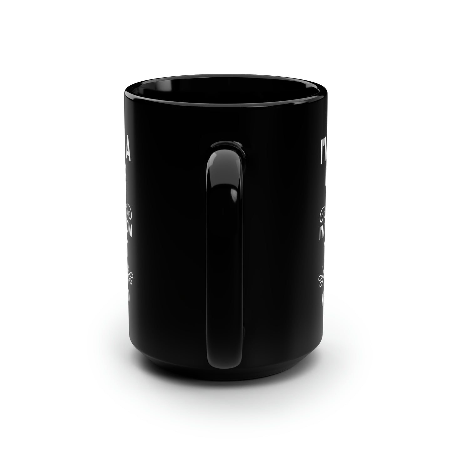 Black Mug, 15oz