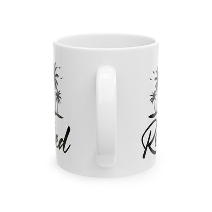 Retired Mug – Surfing Themed Retirement Gift, Perfect for Beach Lovers