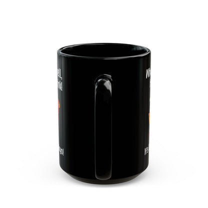 What The Shell Have A Drink Black Mug (11oz, 15oz)