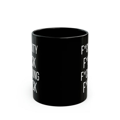 Fckity Fck Coffee Mug – Funny Swear Word Cup Sarcastic Gag Gift for Friends & Coworkers