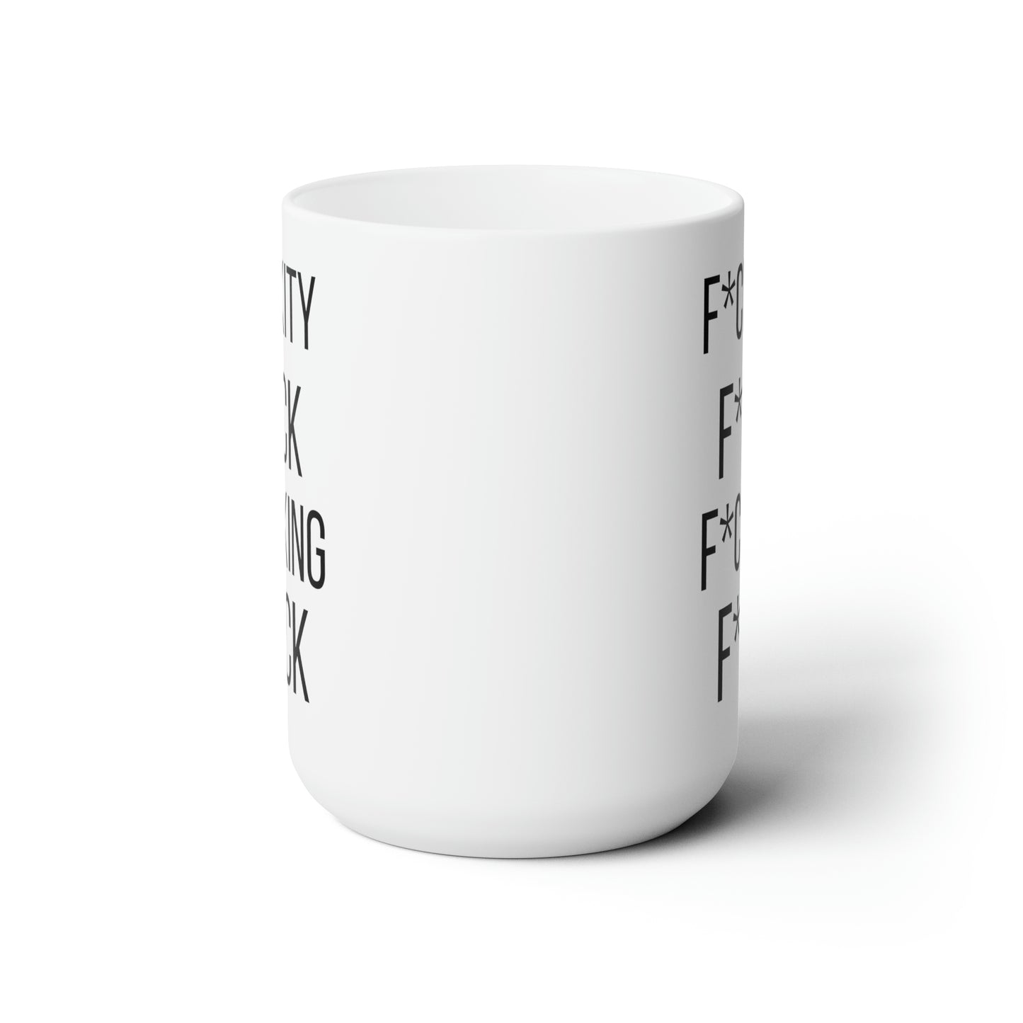 Fckity Fck Coffee Mug – Funny Swear Word Cup Sarcastic Gag Gift for Friends & Coworkers