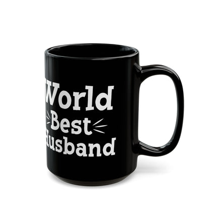 World Best Husband Black Mug (11oz, 15oz)