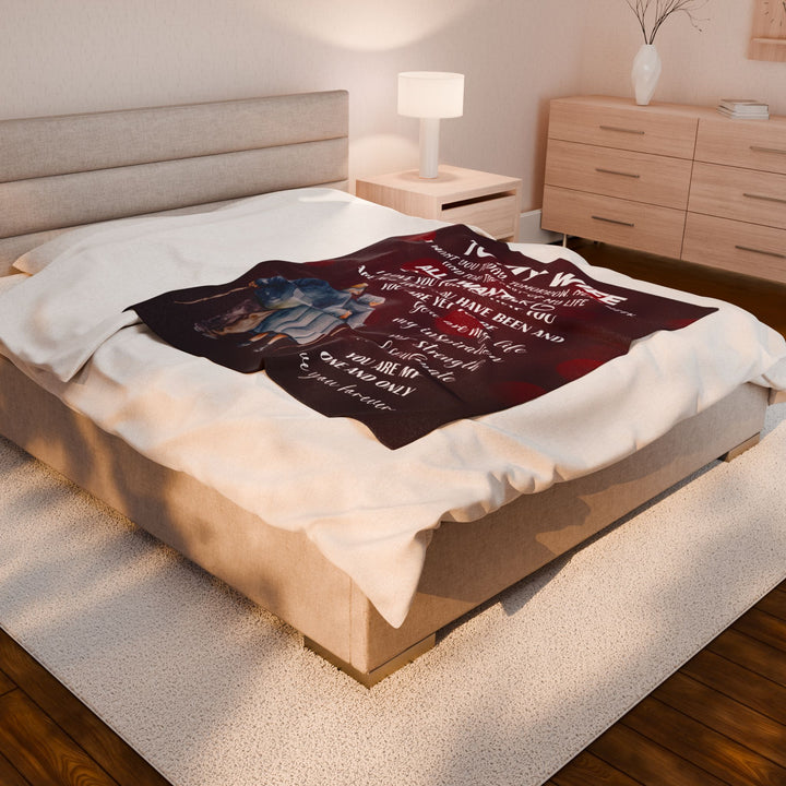 To My Wife Blanket