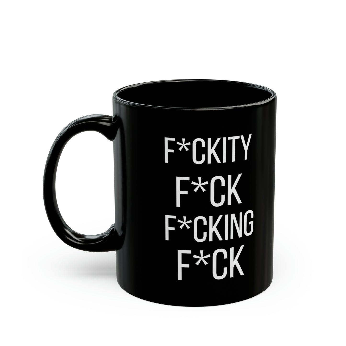 Fckity Fck Coffee Mug – Funny Swear Word Cup Sarcastic Gag Gift for Friends & Coworkers