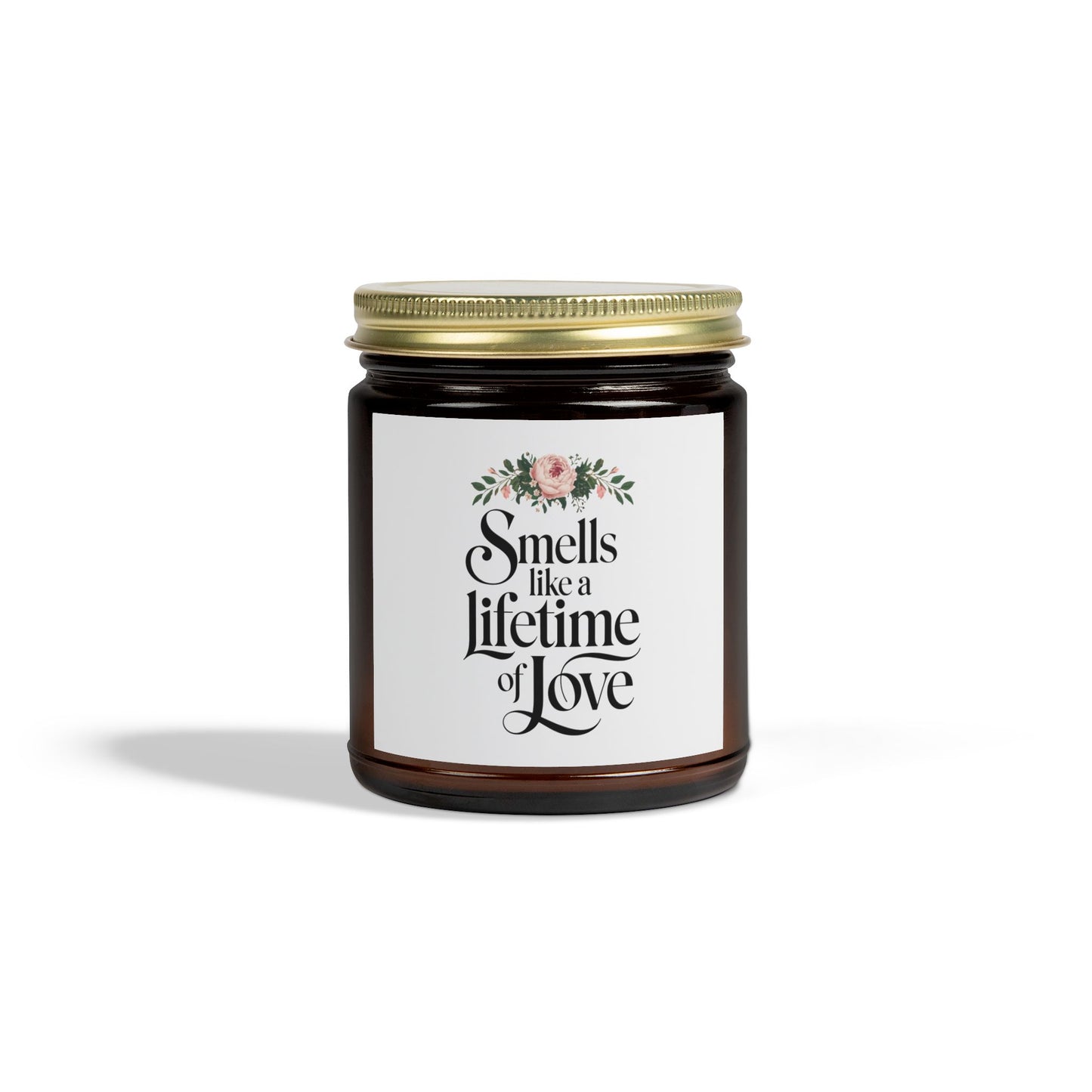 Smell Like Life Time of Love Scented Candles, Coconut Apricot Wax (4oz, 9oz)