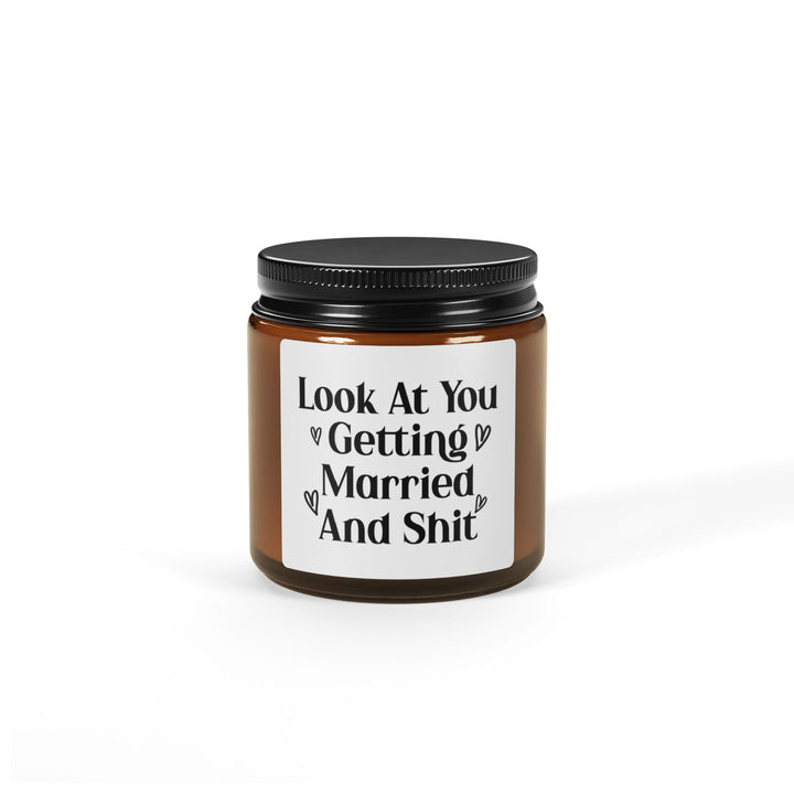 Look at You Getting Married and Shit Candle – Funny Wedding Gift, Engagement Present, Bride-to-Be Gift