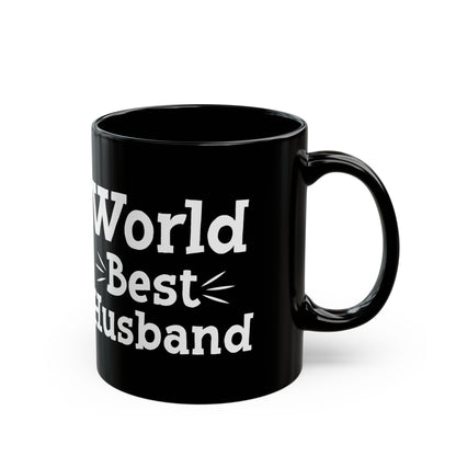 World Best Husband Black Mug (11oz, 15oz)