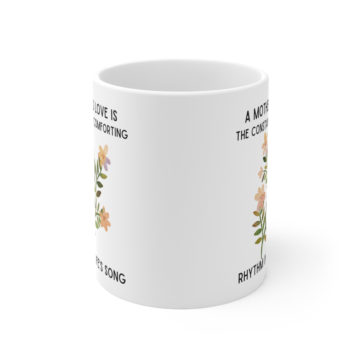 A Mother's Love Mug – Comforting Floral Design
