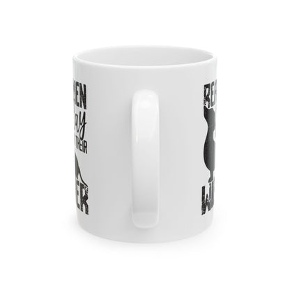 Real Men Play with their Wiener White Mug, (11oz, 15oz)