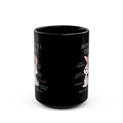 Anatomy of a Rabbit Mug – Funny Bunny Coffee Cup