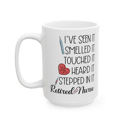 Retired Nurse Mug – A Fun Gift for Retired Nurses