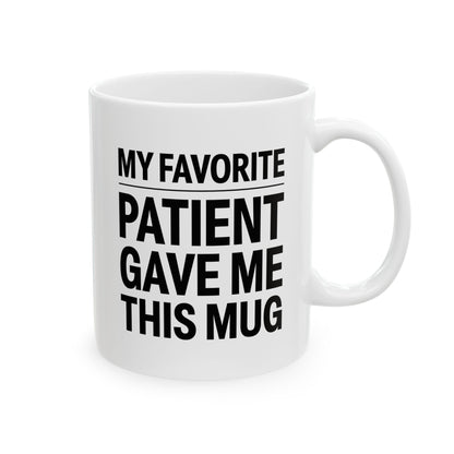 Funny White Coffee Cup for Doctor, Nurses & Medical Staff – Appreciation Gift for Healthcare Workers