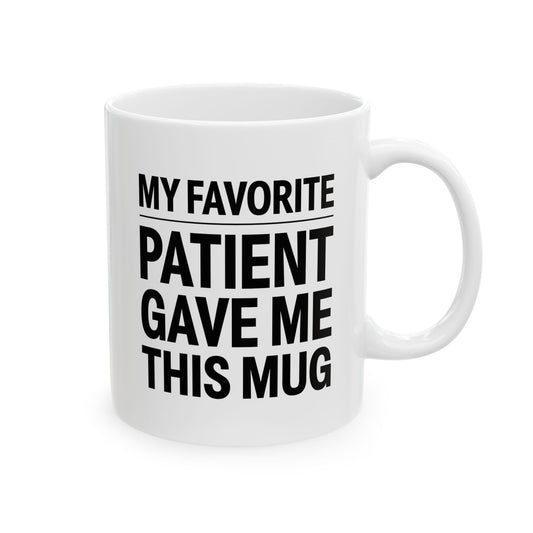 Funny White Coffee Cup for Doctor, Nurses & Medical Staff – Appreciation Gift for Healthcare Workers