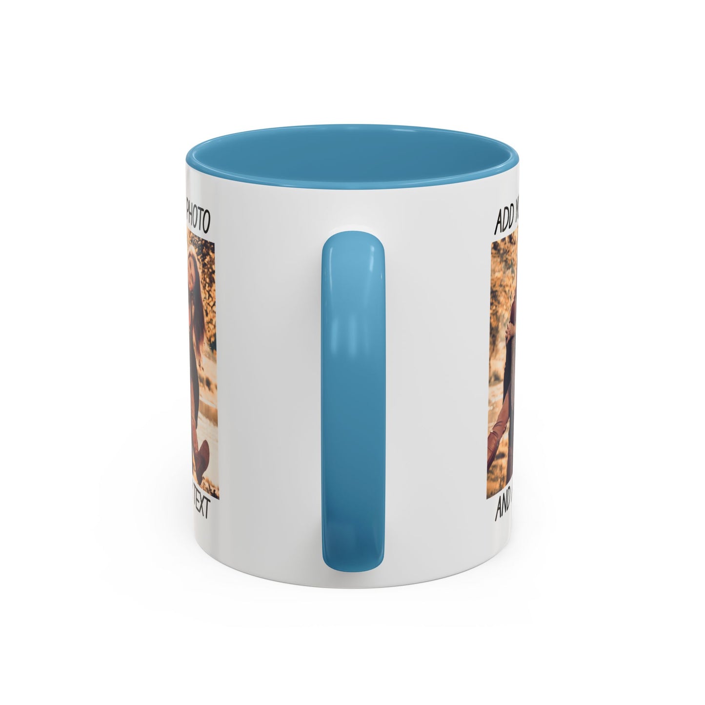 Fall Couple Mug – Cozy Autumn Love Gift for Him or Her Accent Coffee Mug (11, 15oz)