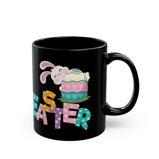 Happy Easter  Black Mug (11oz, 15oz)