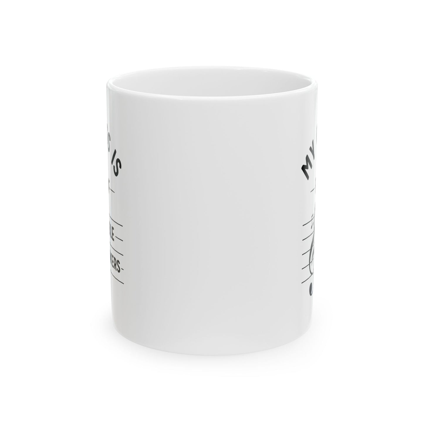 Funny Music Teacher Mug – My Class Is Full of Treble Makers – Music Lover Gift, Choir Band Teacher Appreciation Coffee Cup