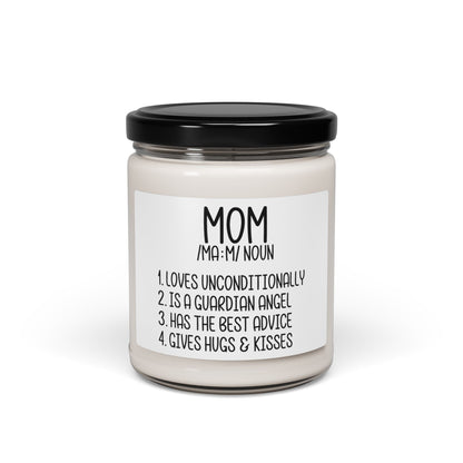Soy Candle - Mom Definition Candle, Funny & Heartfelt Gift for Mother's Day and Birthday