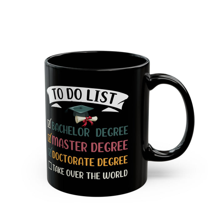 To Do List Bachelor Degree Master