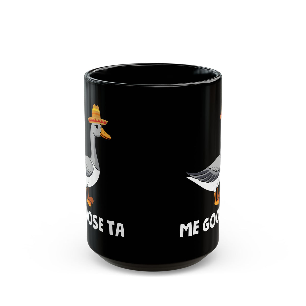 Me Goose Ta Black Mug (11oz, 15oz)