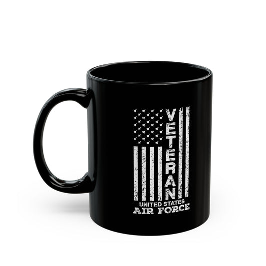 Air Force Veteran Mug – Military Coffee Cup for USAF Retired Heroes Gift