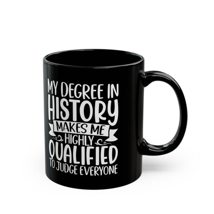 Promoted to Grandma Est 2025 Black Mug (11oz, 15oz)