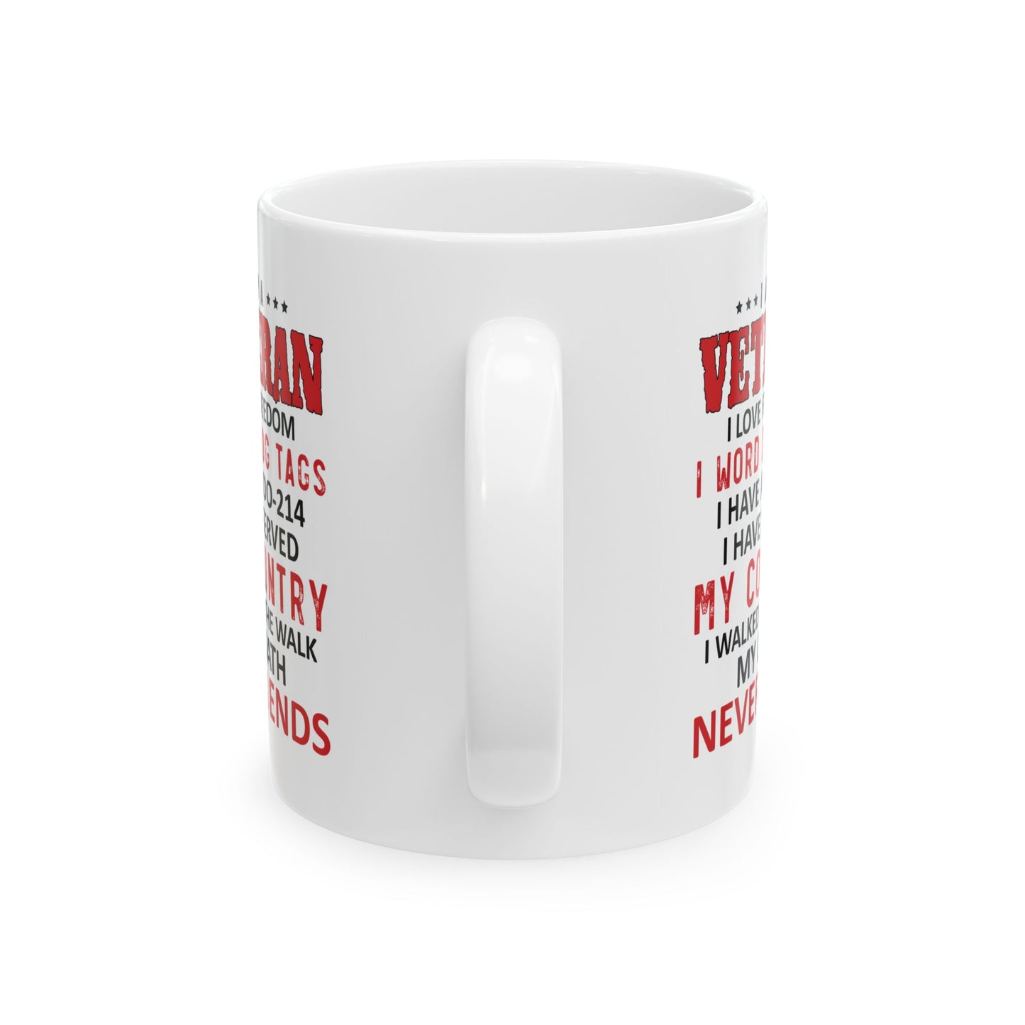 Veteran Mug, (11oz, 15oz)