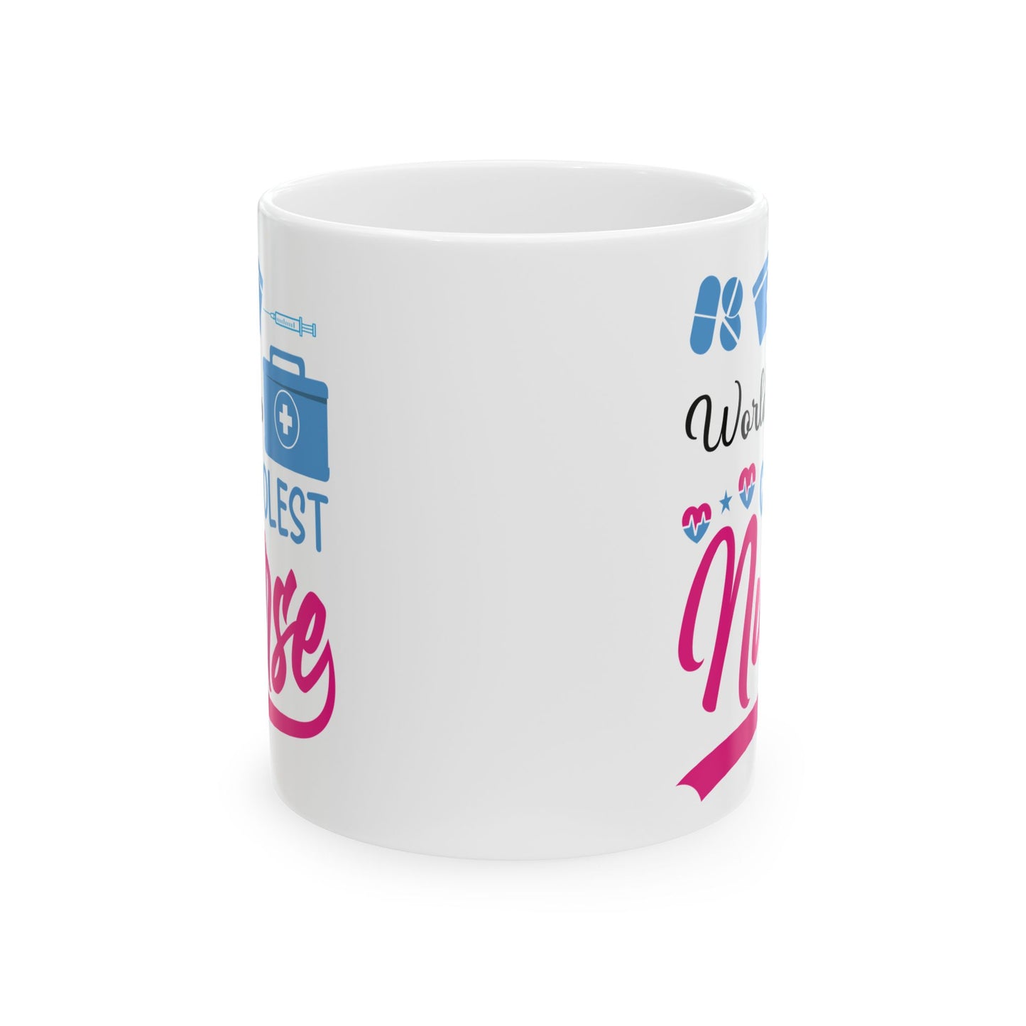 World's COOLEST 11oz & 15oz  White mug