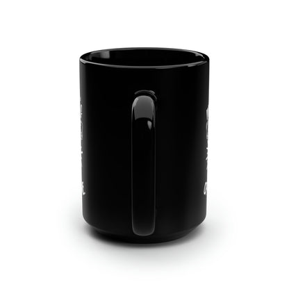 A Mother’s Love Mug – Black Coffee Cup with Heart Design Perfect Gift for Mom