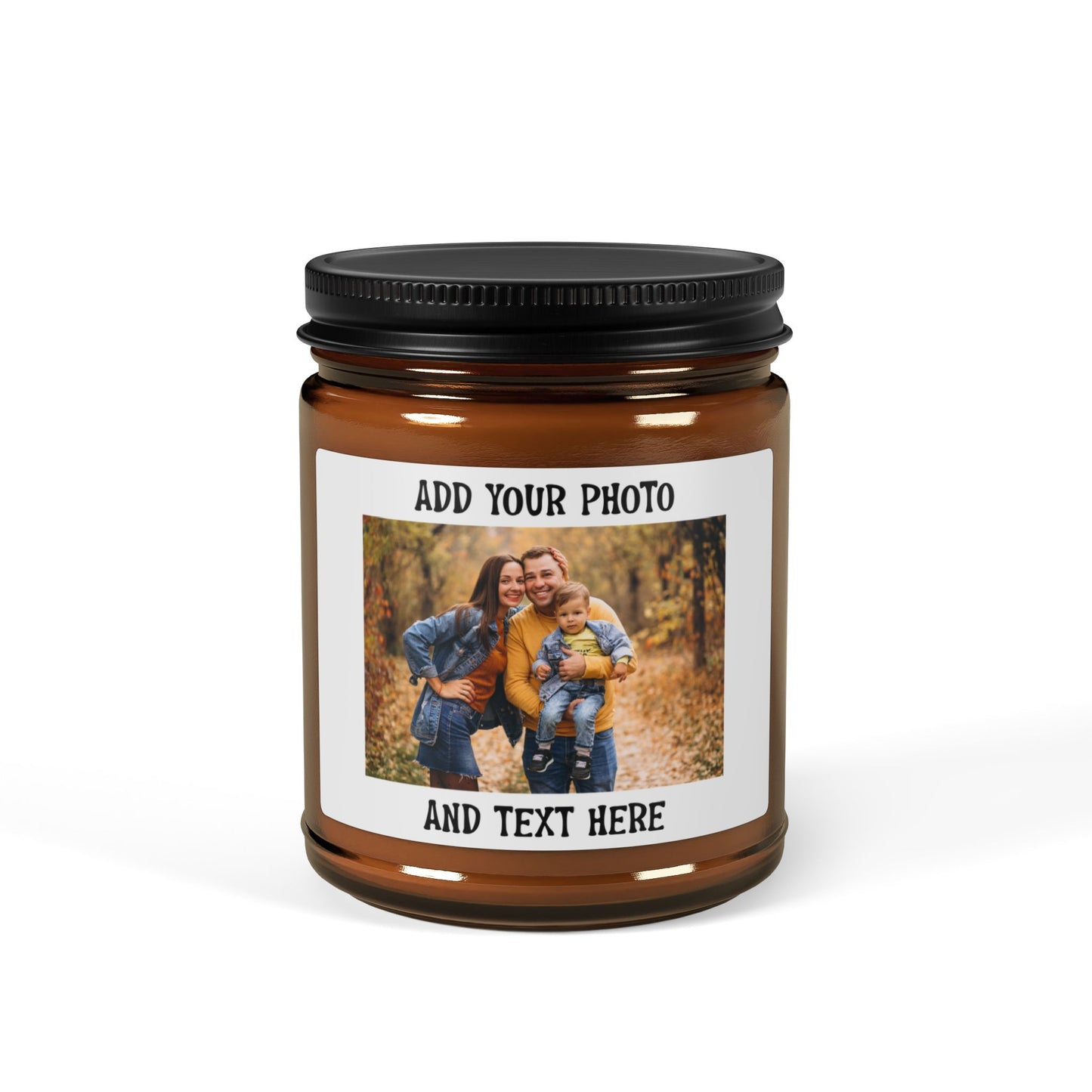 Fall Family Photo in Matching Denim Outfits