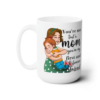 Mother and Daughter Hug Mug – Best Mom Gift for Love & Friendship