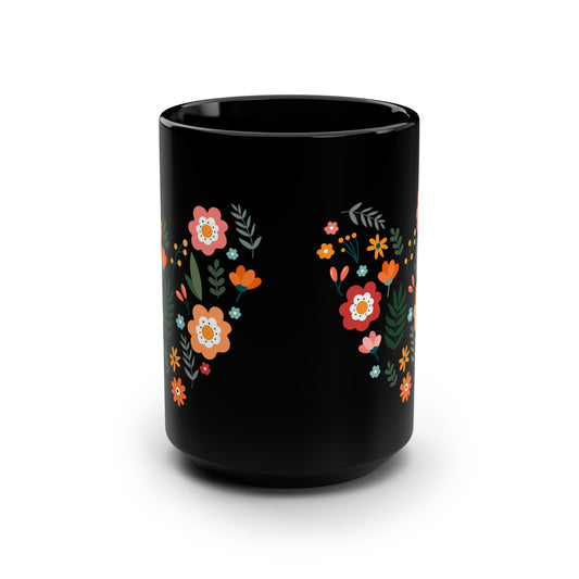 A mother's love 15oz Black mug