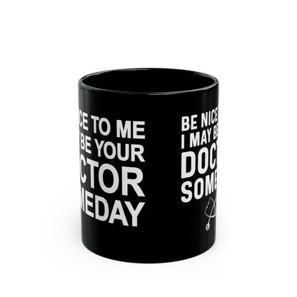 Funny Black Coffee Cup for Medical Students – Bold Med School Gift for Future Doctors