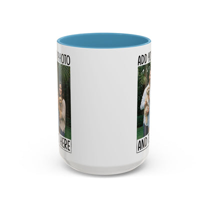 Life Is Better With Dogs & Kids – Funny Pet Parent  Accent Coffee Mug (11, 15oz)