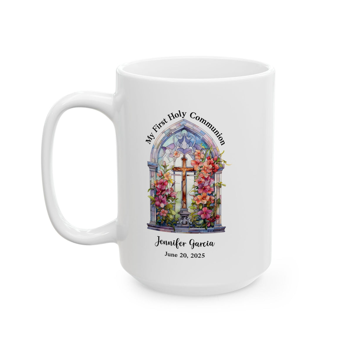 First Holy Communion Mug – Personalized Gift for Girl