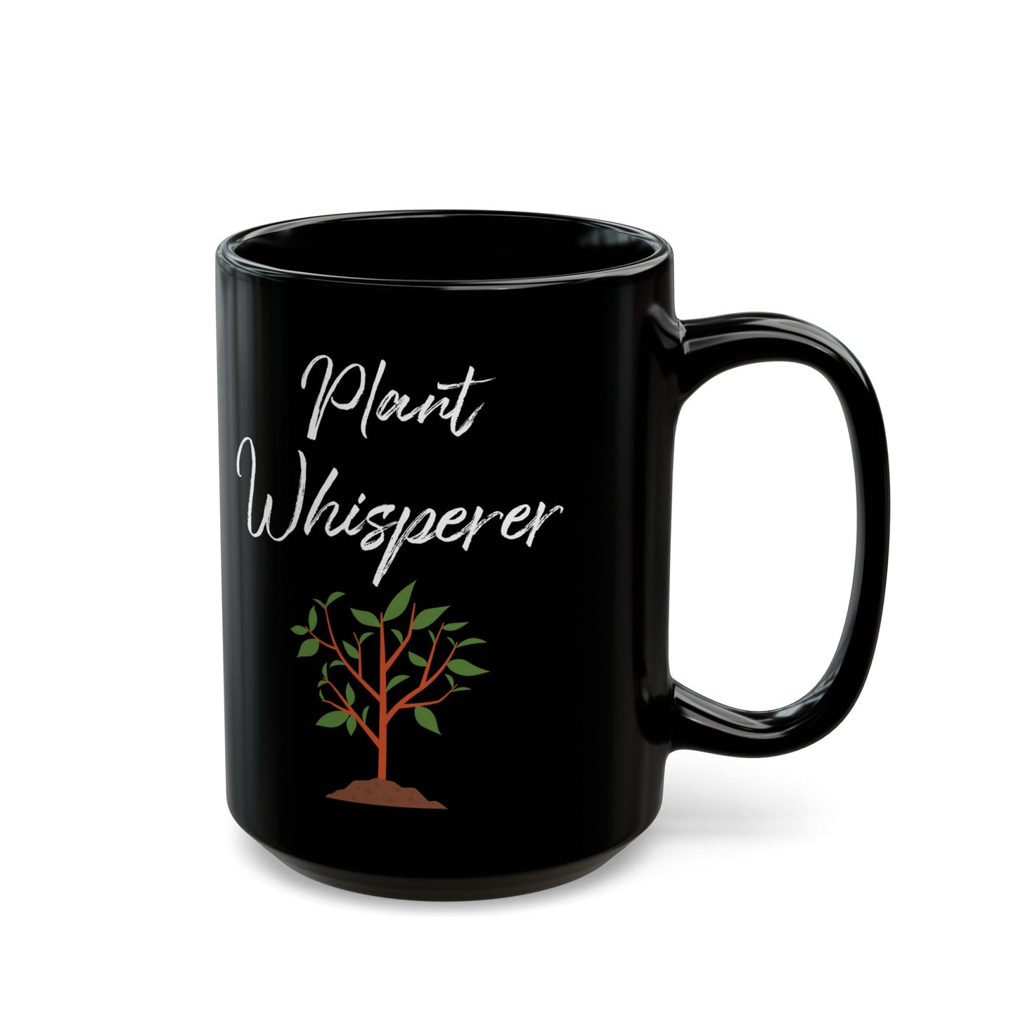 Give a Gift to a Garden Whisperer – Plant Whisperer Mug Black Ceramic Coffee Cup