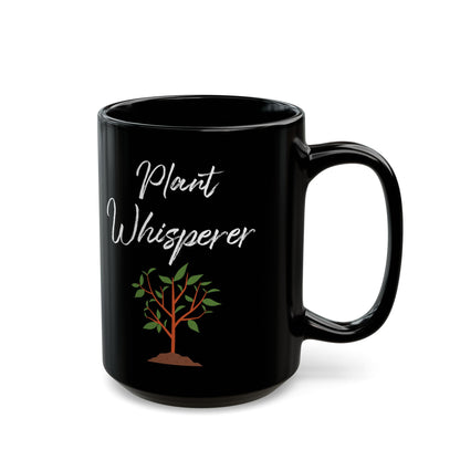 Give a Gift to a Garden Whisperer – Plant Whisperer Mug Black Ceramic Coffee Cup