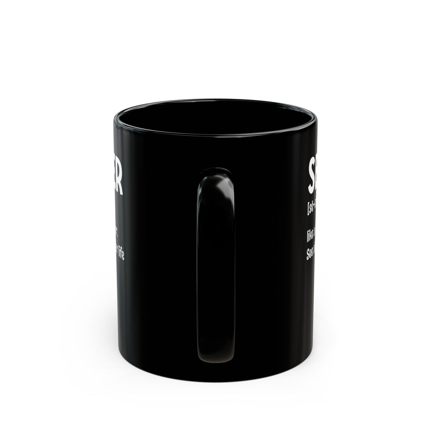 Seester Black Mug (11oz, 15oz)