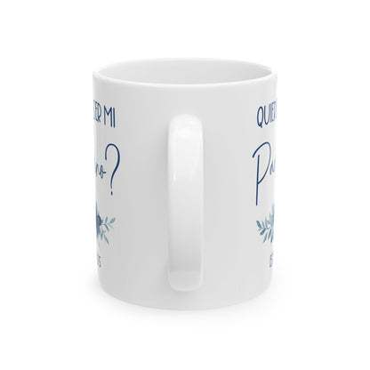 ¿Quieres Ser Mi Padrino Mug – White Spanish Godfather Gift 2025