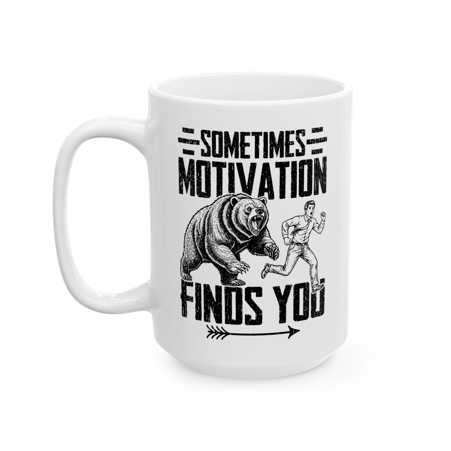 sometimes motivation finds you