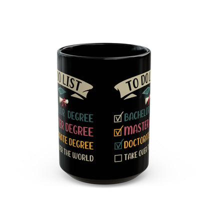 To Do List Bachelor Degree Master