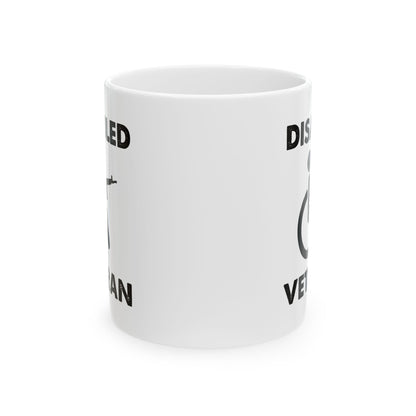 Bold Patriotic Gift for Military Heroes – Funny Wheelchair Rifle Design