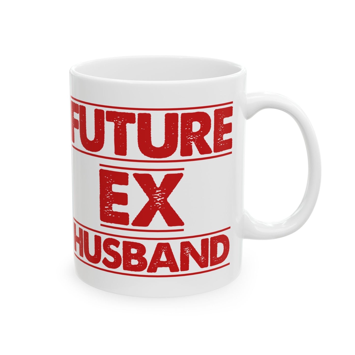 Future Ex Husband White Mug, (11oz, 15oz)