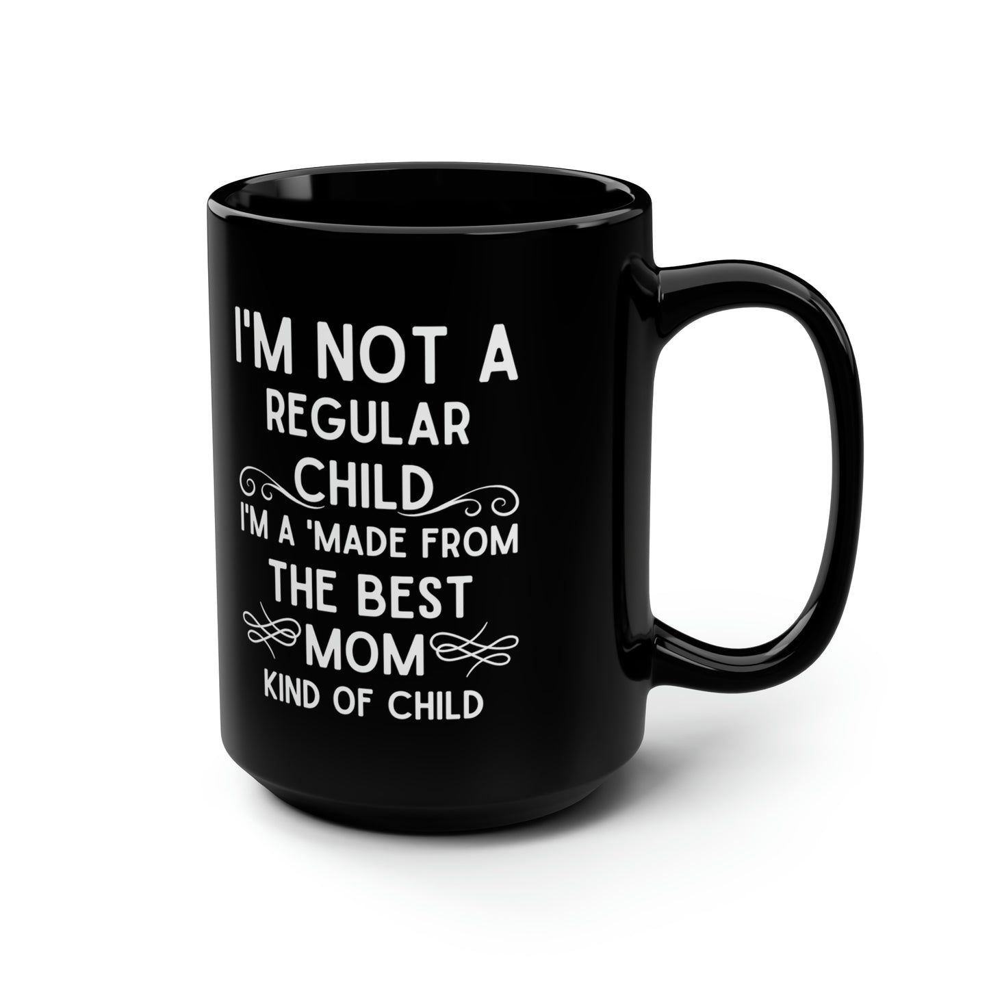 Black Mug, 15oz