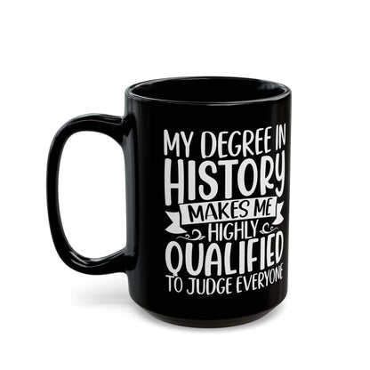 Promoted to Grandma Est 2025 Black Mug (11oz, 15oz)