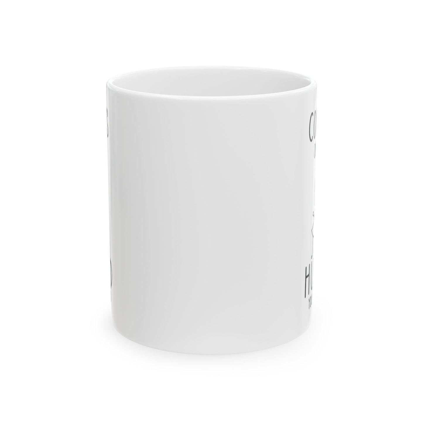 Congrates On Being My Husband You Lucky Bastard White Mug, (11oz, 15oz)