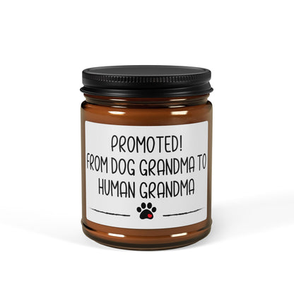Promoted! From Dog Grandma to Human Grandma Candle