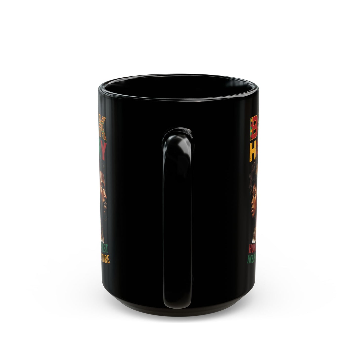 African Roots Black Leaders Black Mug (11oz, 15oz)
