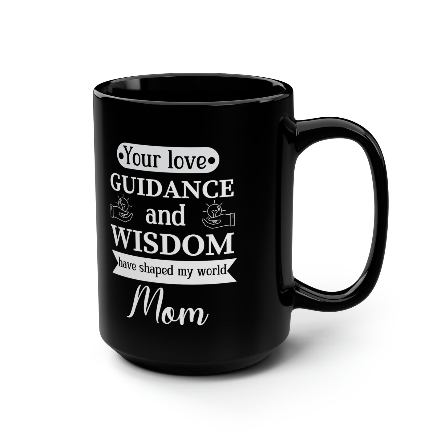 your love 15oz Black Mug