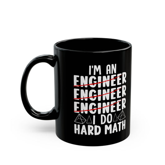 Hard Math Black Mug (11oz, 15oz)
